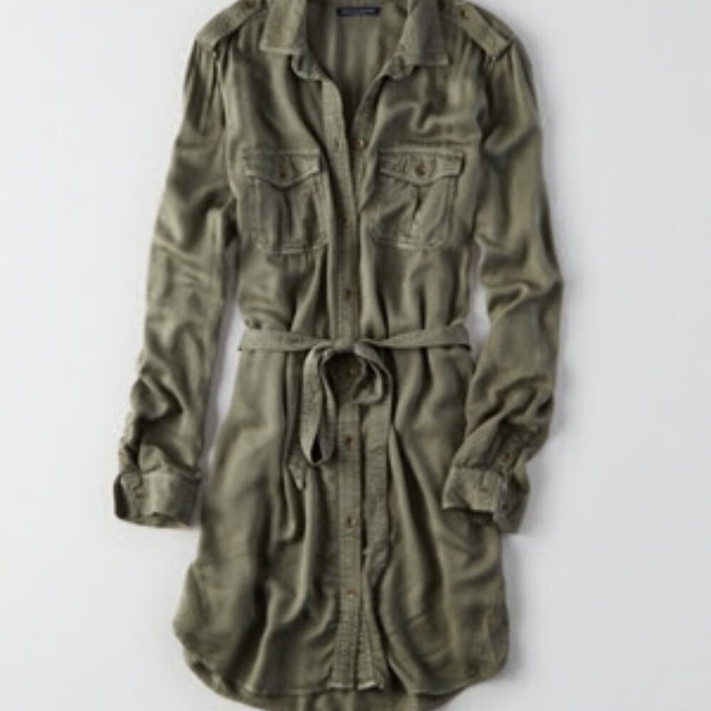 American Eagle Shirt Dress